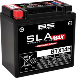 BS-BATTERY BTX14H SLA MAX 