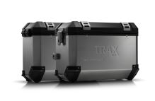 Hliníkové kufry TRAX ION sada 45 l a 37 l, stříbrné, BMW R 1200 GS/A LC a R 1250 GS/A