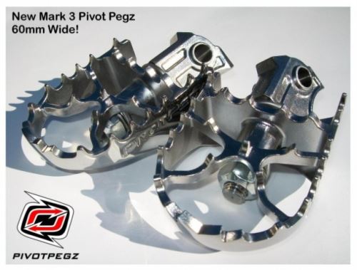 Stupačky Pivot Pegz WIDE MK3 pro BMW R1200 GS/A LC, R1250 GS/A, BMW F750 / 850 GS/A
