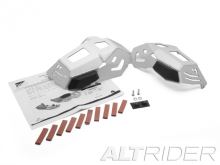 Kryty hlav válců pro BMW R 1200 GS LC ,stříbrné , AltRider