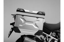 Hliníkový kufr TRAX ADV 45 L, levý, stříbrný